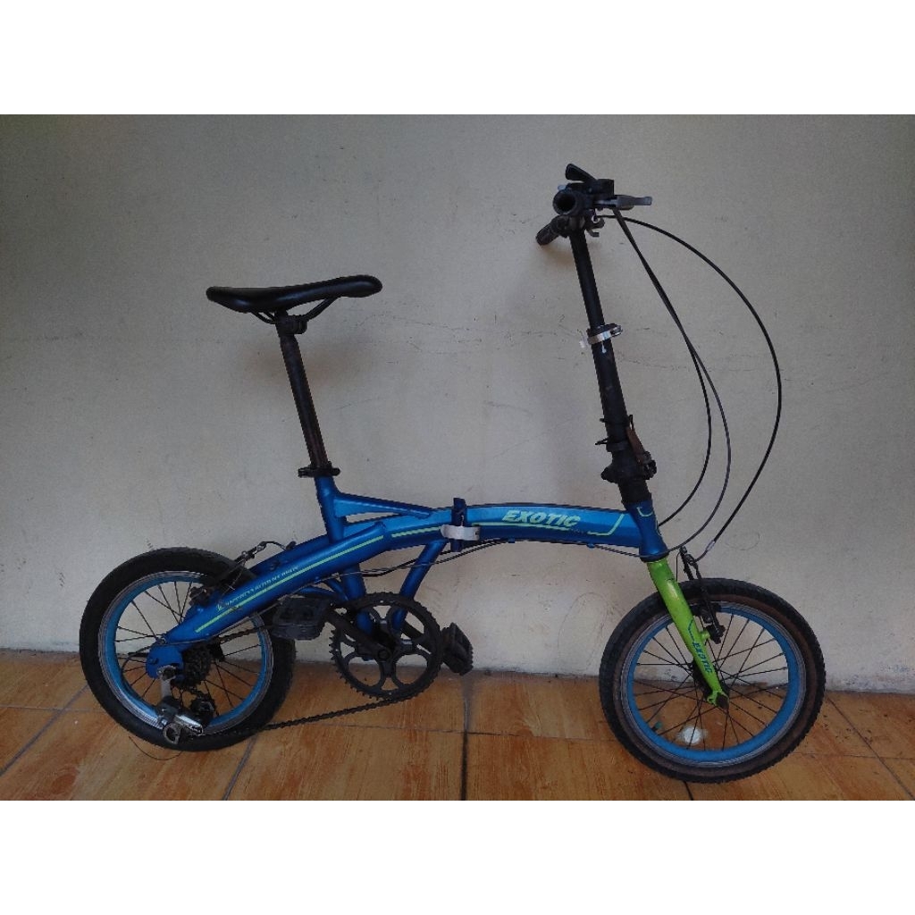 Sepeda lipat exotic second