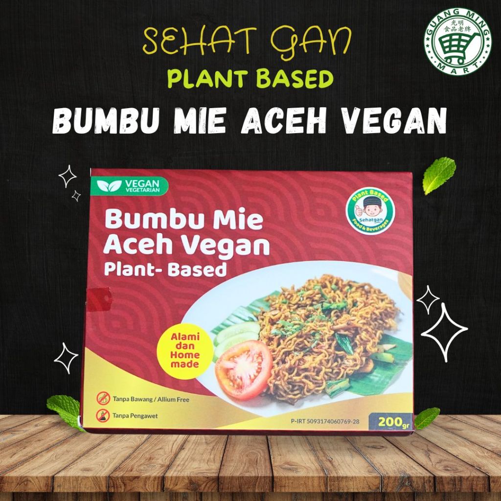 

Sehat Gan Bumbu Mie Aceh Vegan / Sehatgan Bumbu Instant Vegan Friendly