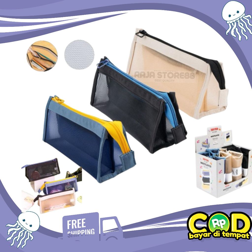 

Kotak PENSIL Tempat Pencil Case Joyko PC-5022