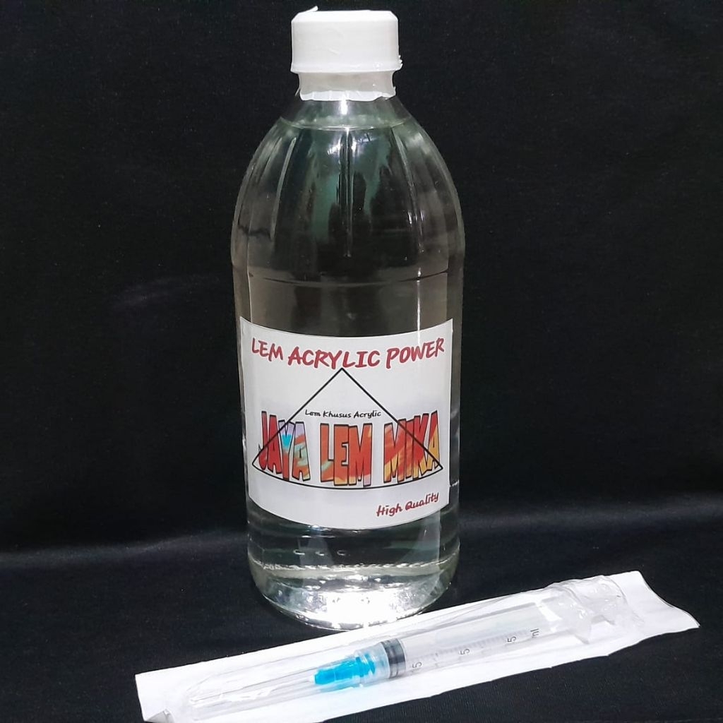 

Lem Acrylic 1Liter/Lem Akrilik + suntikan