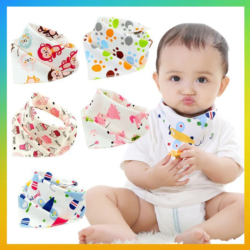 Segitiga Slabber Anak Tatak Selampe Penahan Iler Liur Koboy Celemek Sarung Tangan Murah COD / Tataka