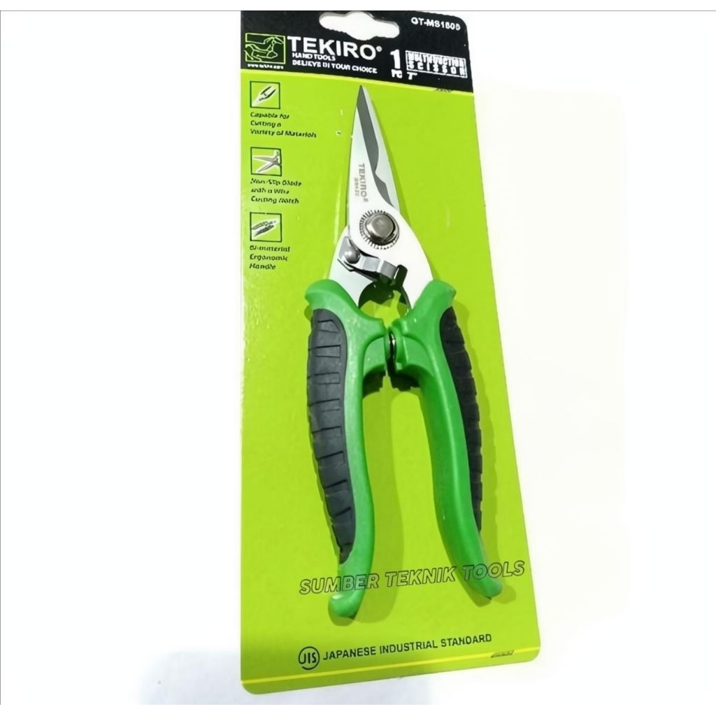 

Tekiro Gunting Multifungsi 7" Inch / Gunting Serba guna 7 Inch Original
