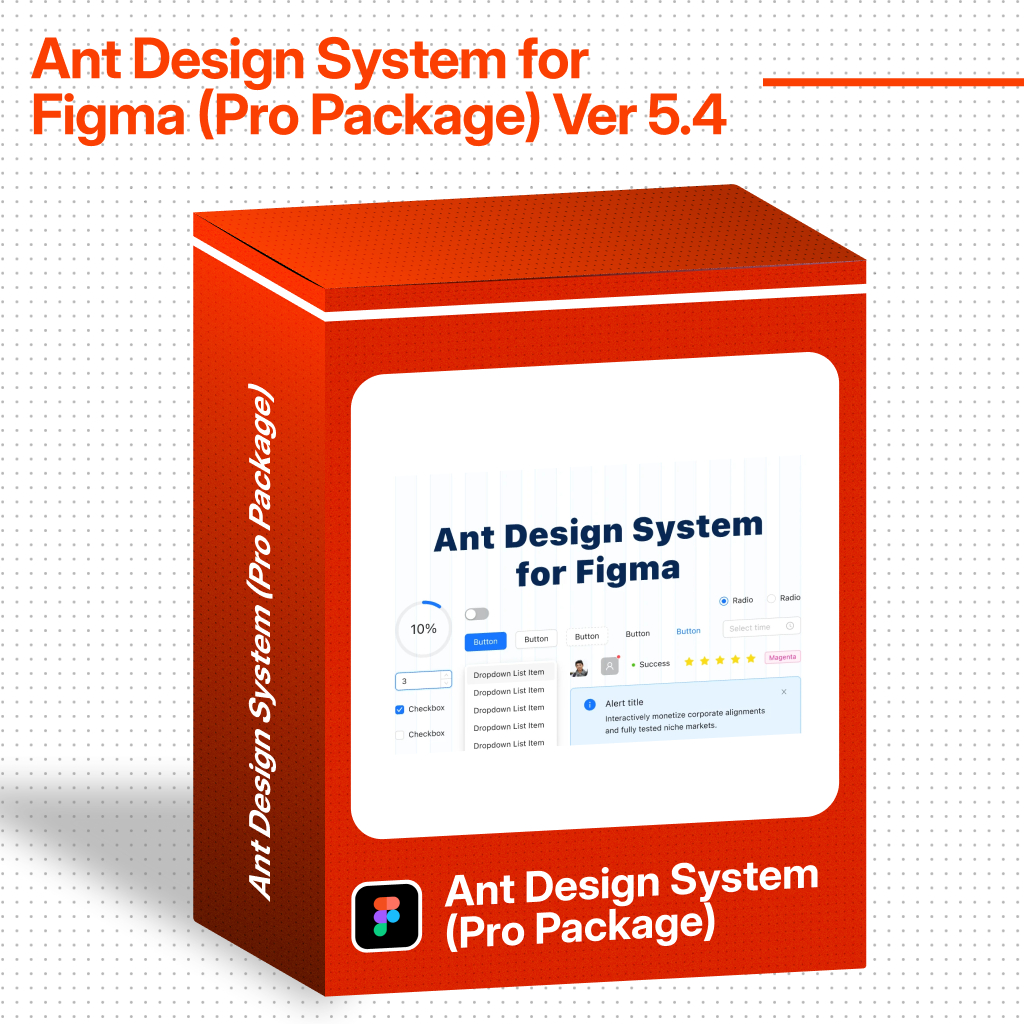 Figma Template - Ant Design System for Figma (Pro Package) | UI/UX