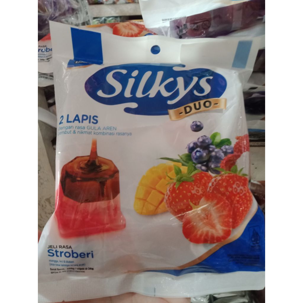

Silkys Jeli Rasa Stobery 1Pcs
