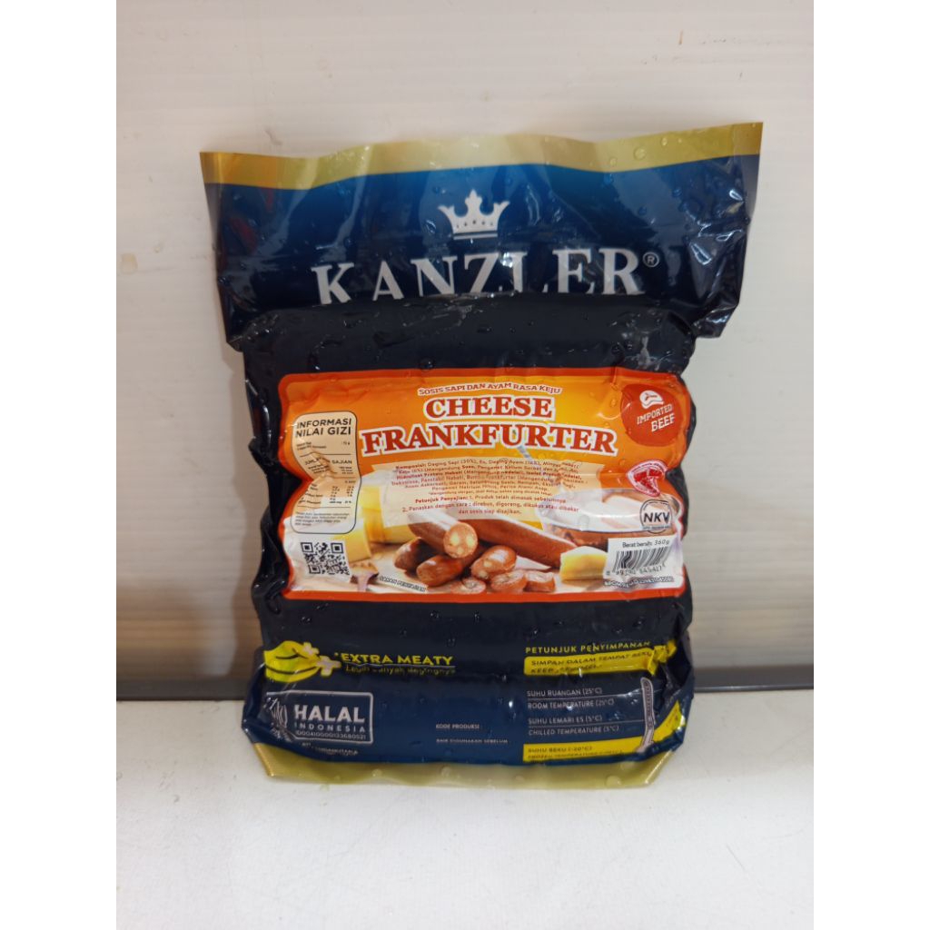 

KANZLER chees frankfurter 300gram