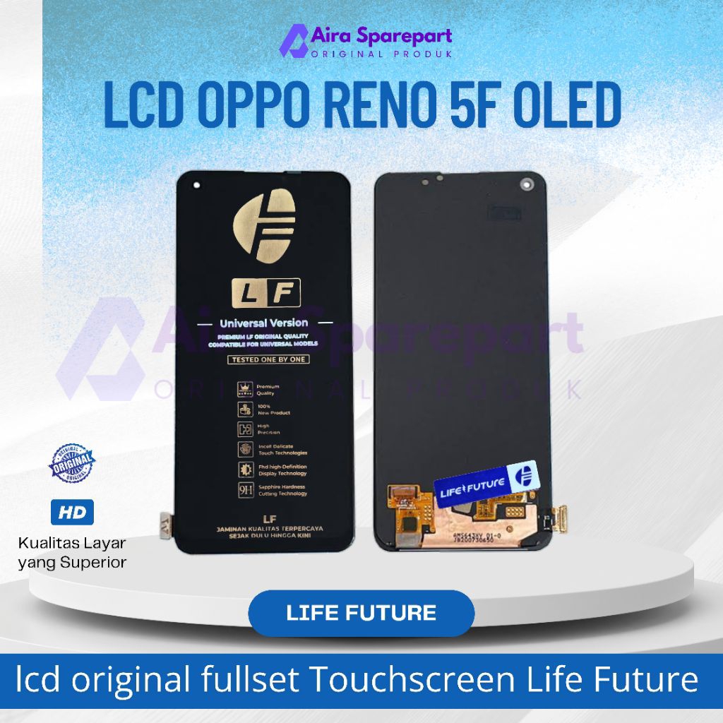 Lcd Oppo Reno 5F Oled Original Fullset Touchscreen Life Future