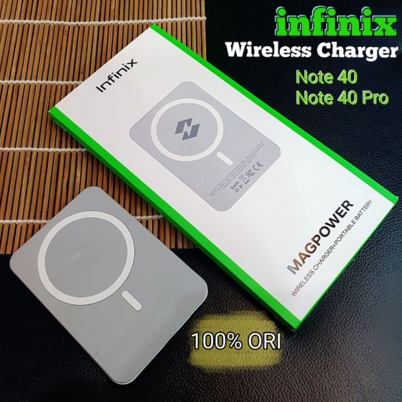 KODE U87V Charger Wireless MAGPOWER  MAGPAD  POWERBANK  Magsafe Copotan HP Infinix Note 4 Note 4 pro