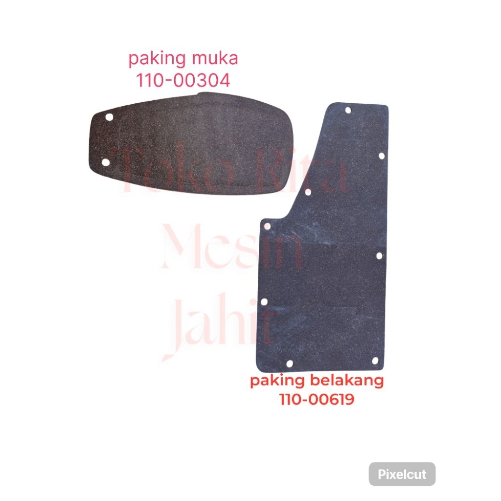 paking tutup muka dan tutup samping mesin jahit juki DDL-8500