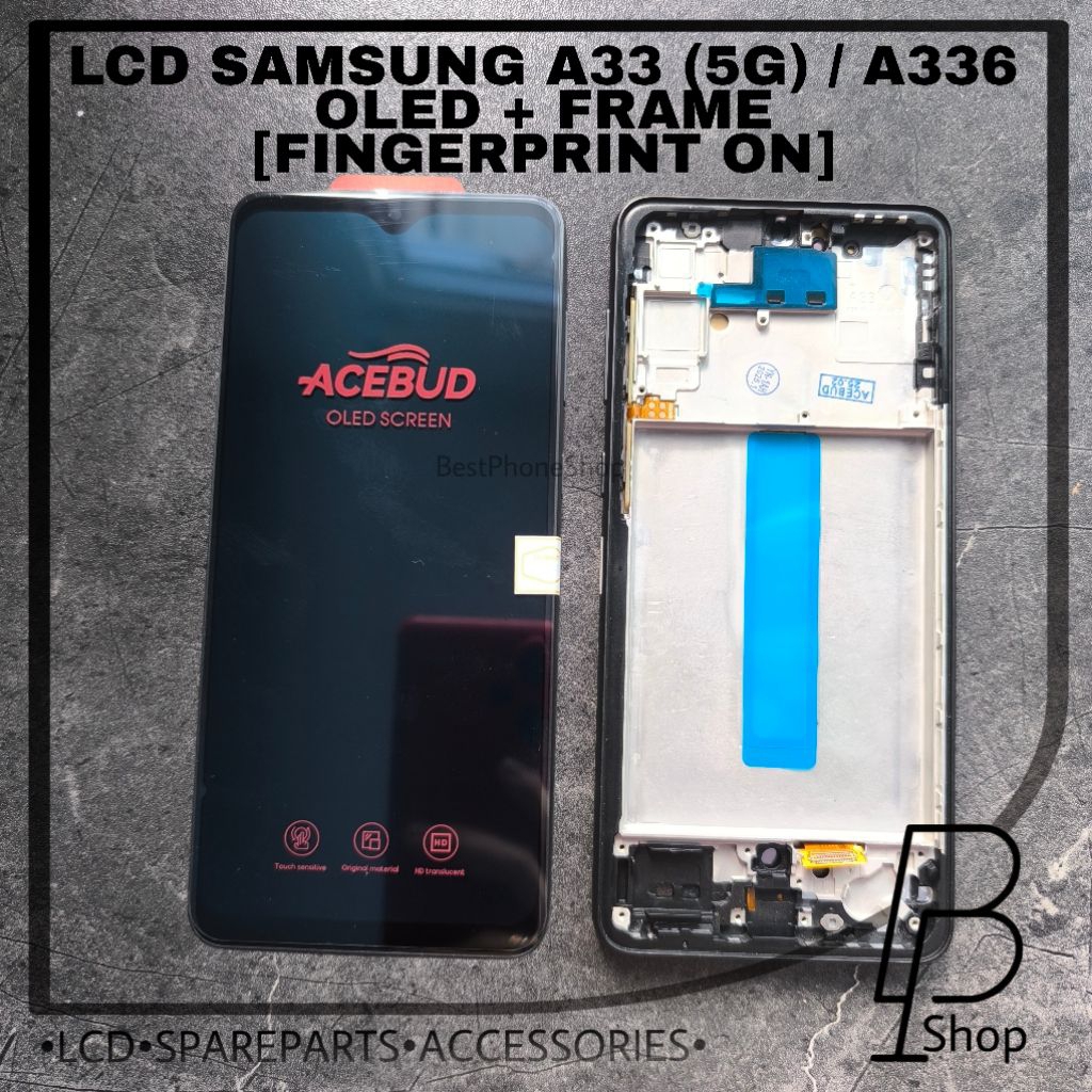 LCD SAMSUNG A33 (5G) / A336 OLED + FRAME [FINGERPRINT ON]