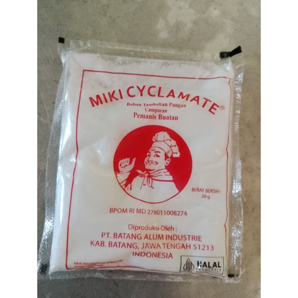 

Pemanis Buatan Miki Cyclamate