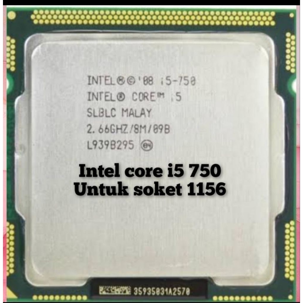 PROCESSOR INTEL CORE i5 750 processor core i5 750 processor i5 750