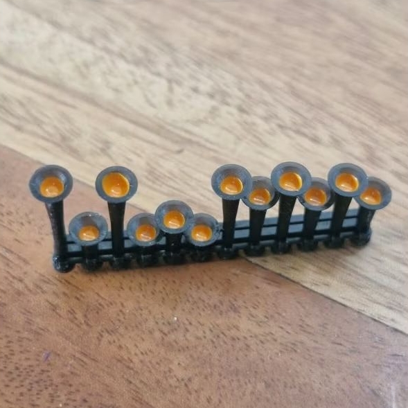 Accesoris Corong Basuri 12 not, Panjang 12corong