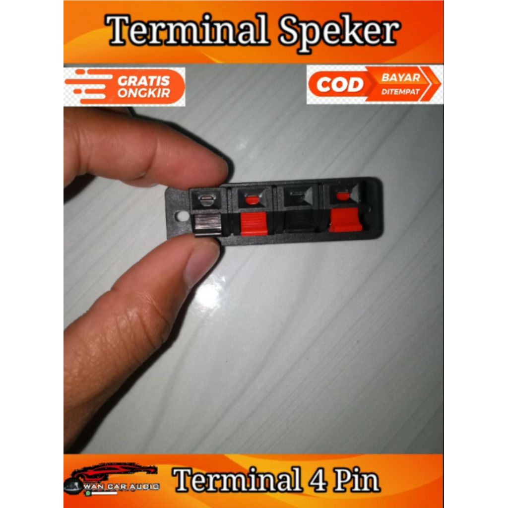 Terminal Speker 4Pin Soket Speker