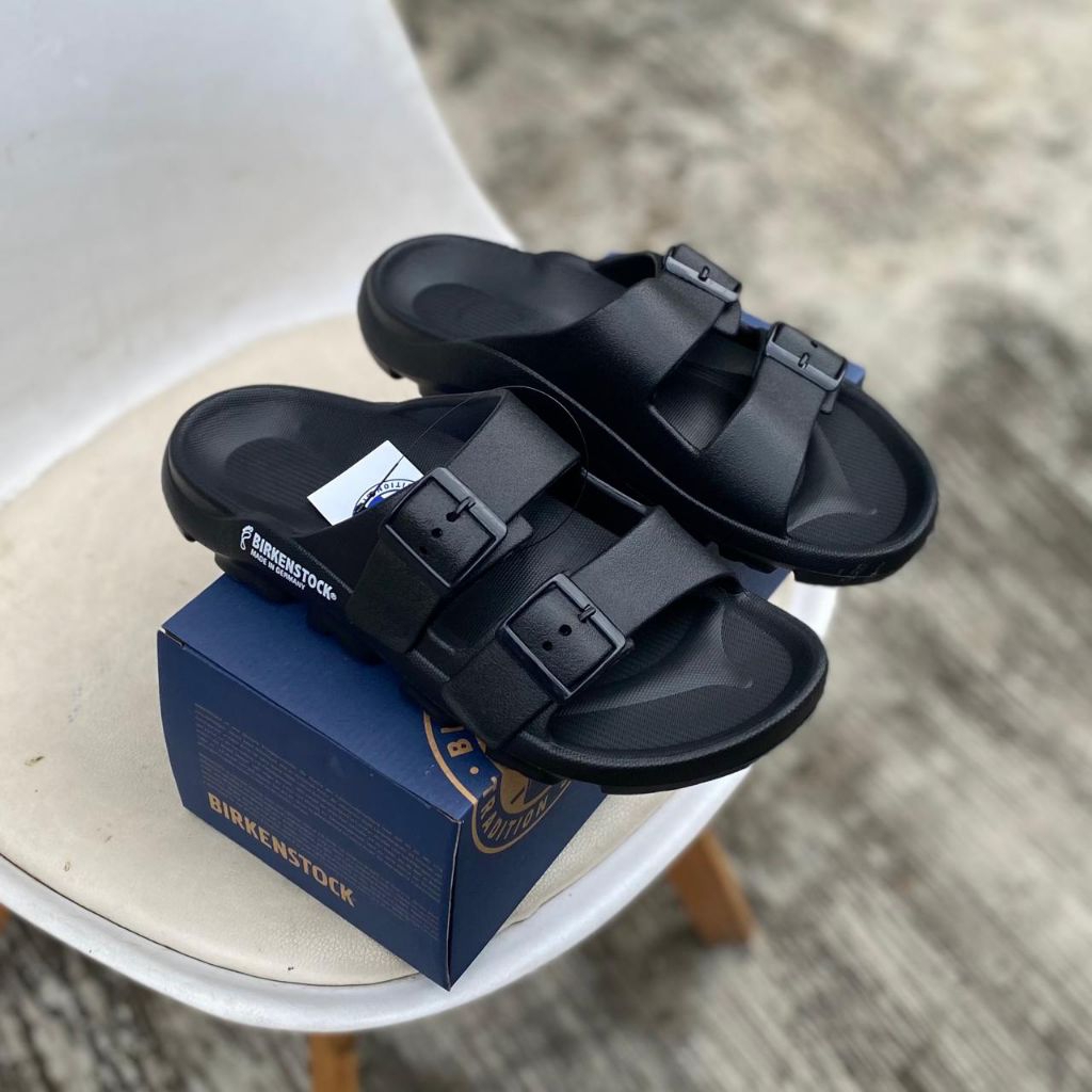 BIRKENSTOCK SANDAL STRAPP JELLY PRIA BLACK SLIPPER ORIGINAL