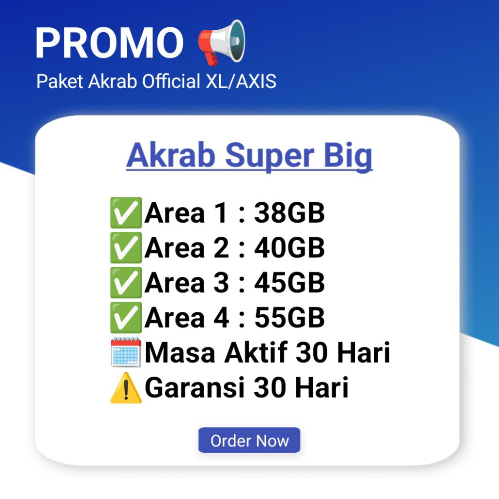Paket data XL Super Big