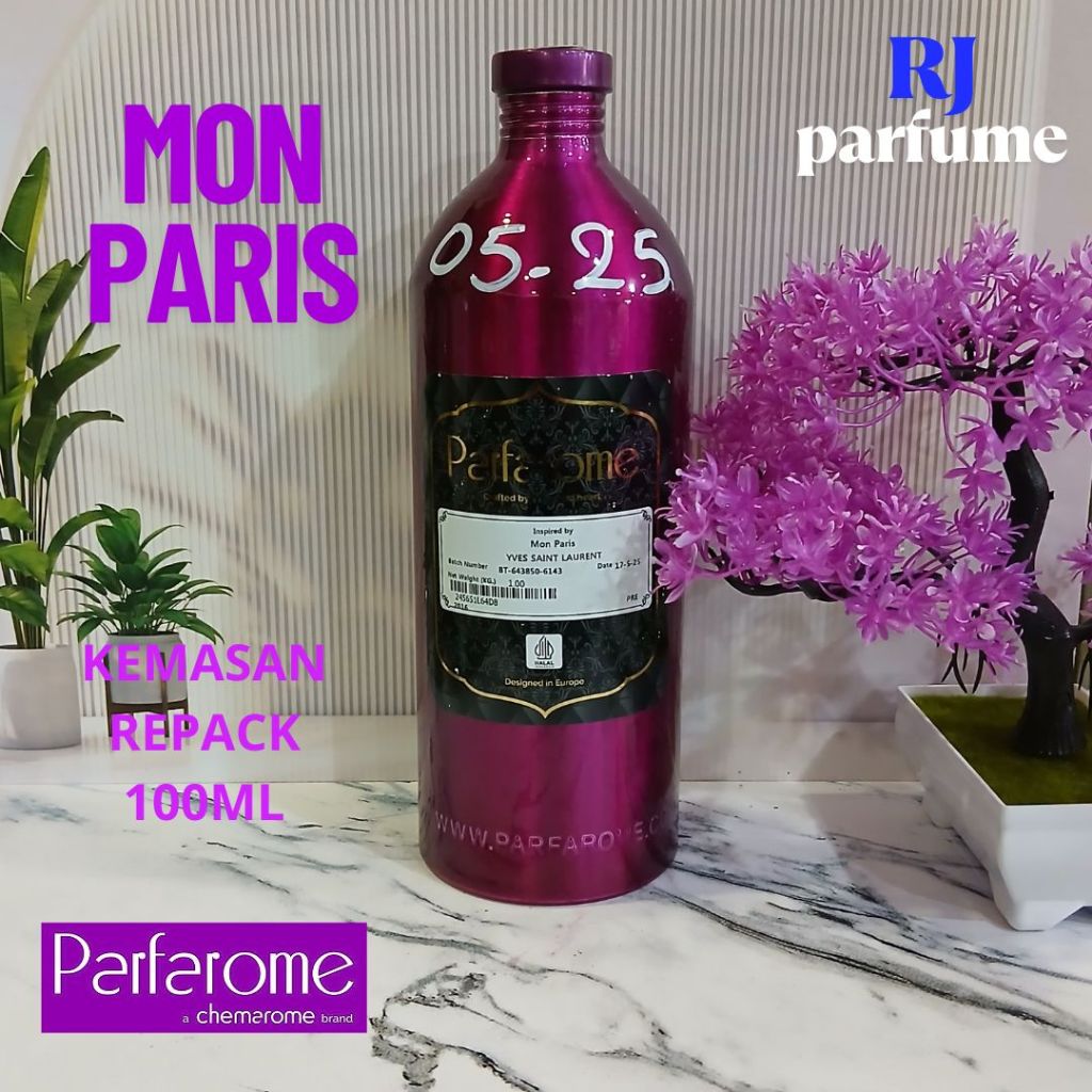 BIBIT PARFUM MURNI M0N P4RIS BY PARFAROME PREMIUM KEMASAN REPACK
