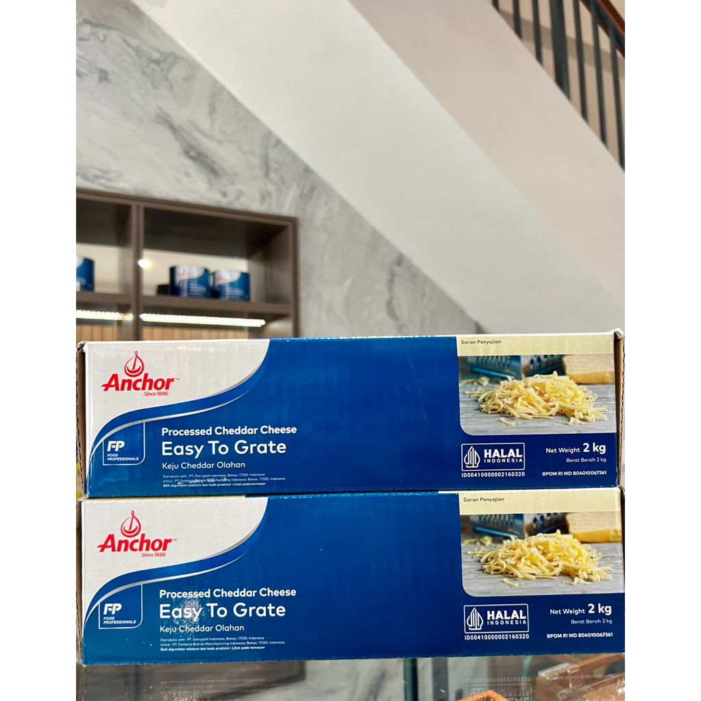 

ANCHOR EASY TO GRATE KEJU CHEDDAR OLAHAN 2kg