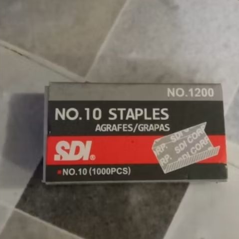 

Isi Staples SDI No.10 / isi Staples SDI Kecil isi 1000 pcs