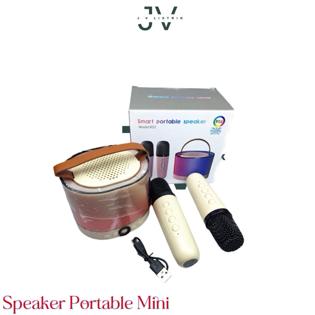 Speaker Portable Bluetooth Mini 2Mic