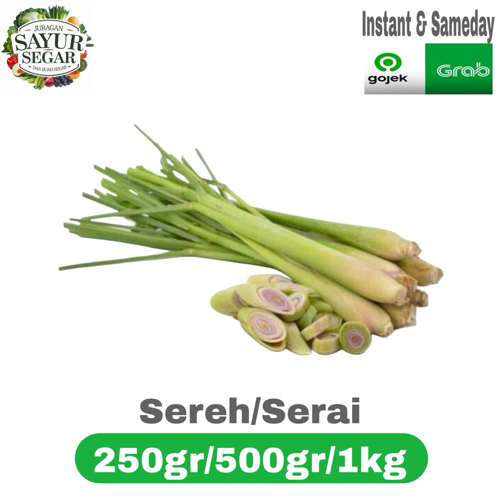 

Sereh/serai 250gr/500gr/1kg INSTANT
