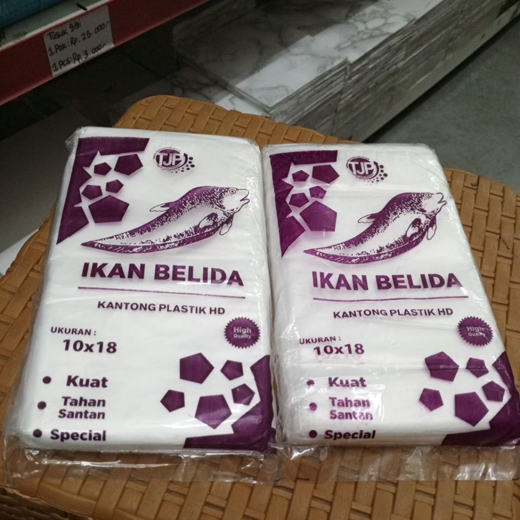 PLASTIK HD BELIDA 10×18