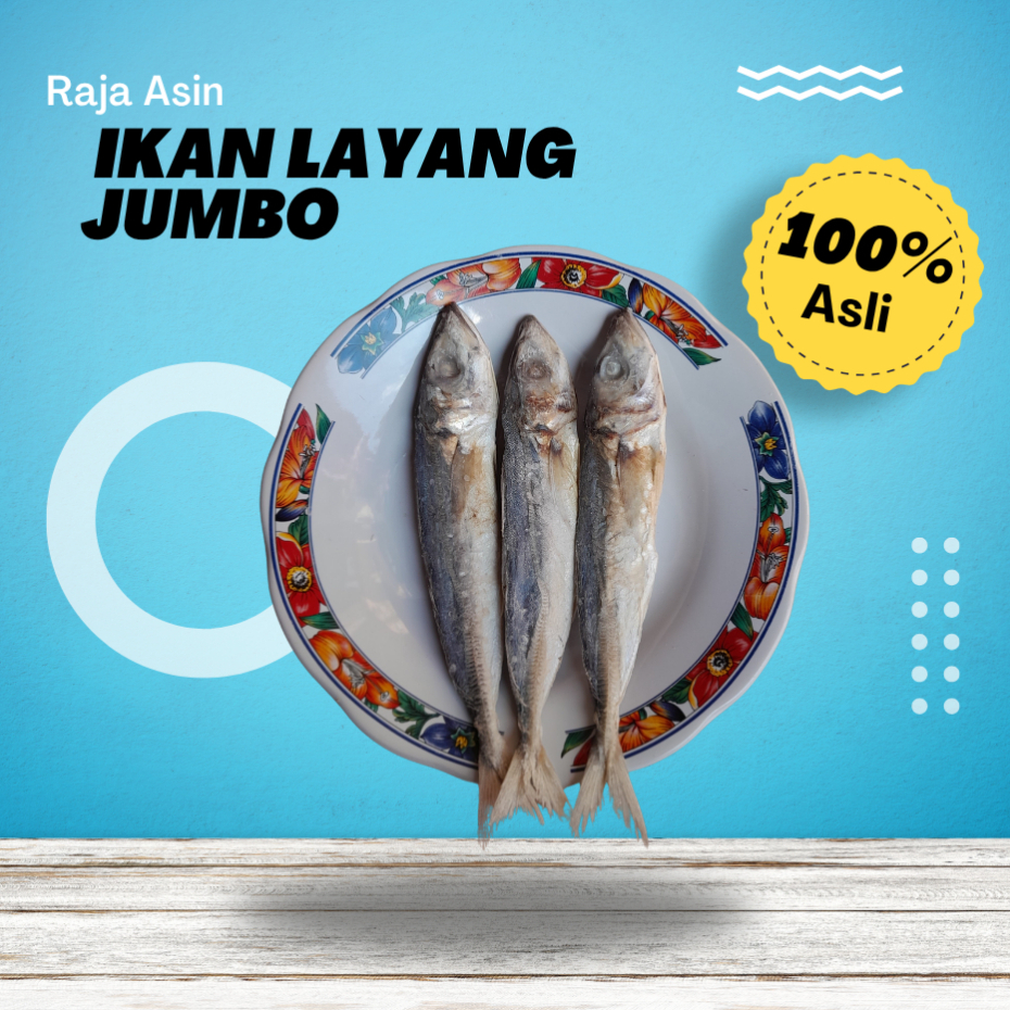 

IKAN ASIN JAPUH JUMBO (1kg, 500grm & 250grm)