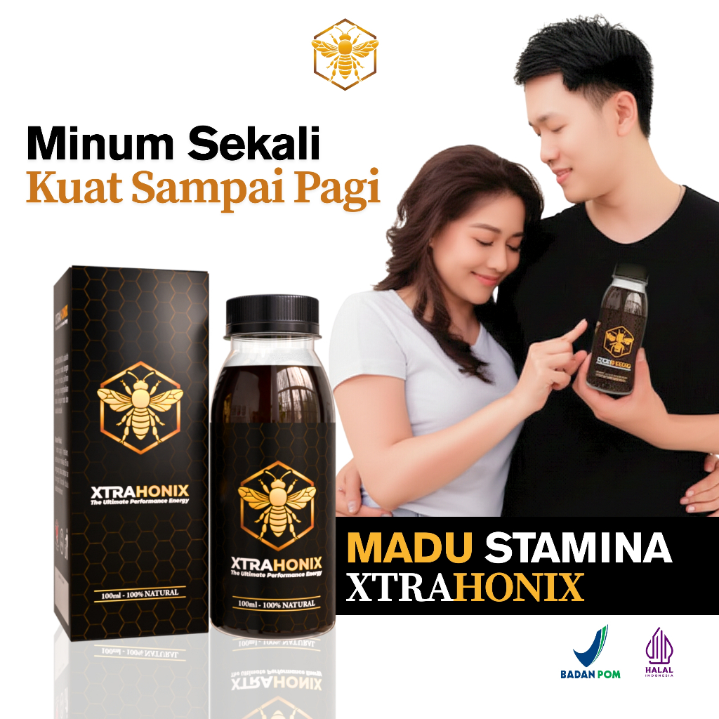 Madu Xtrahonix Kuat Tahan Lama BPOM Original