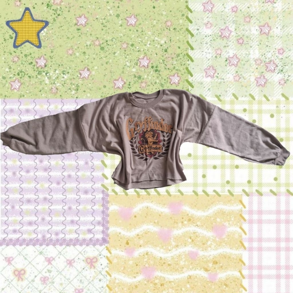 Crop Sweater Gryffindor