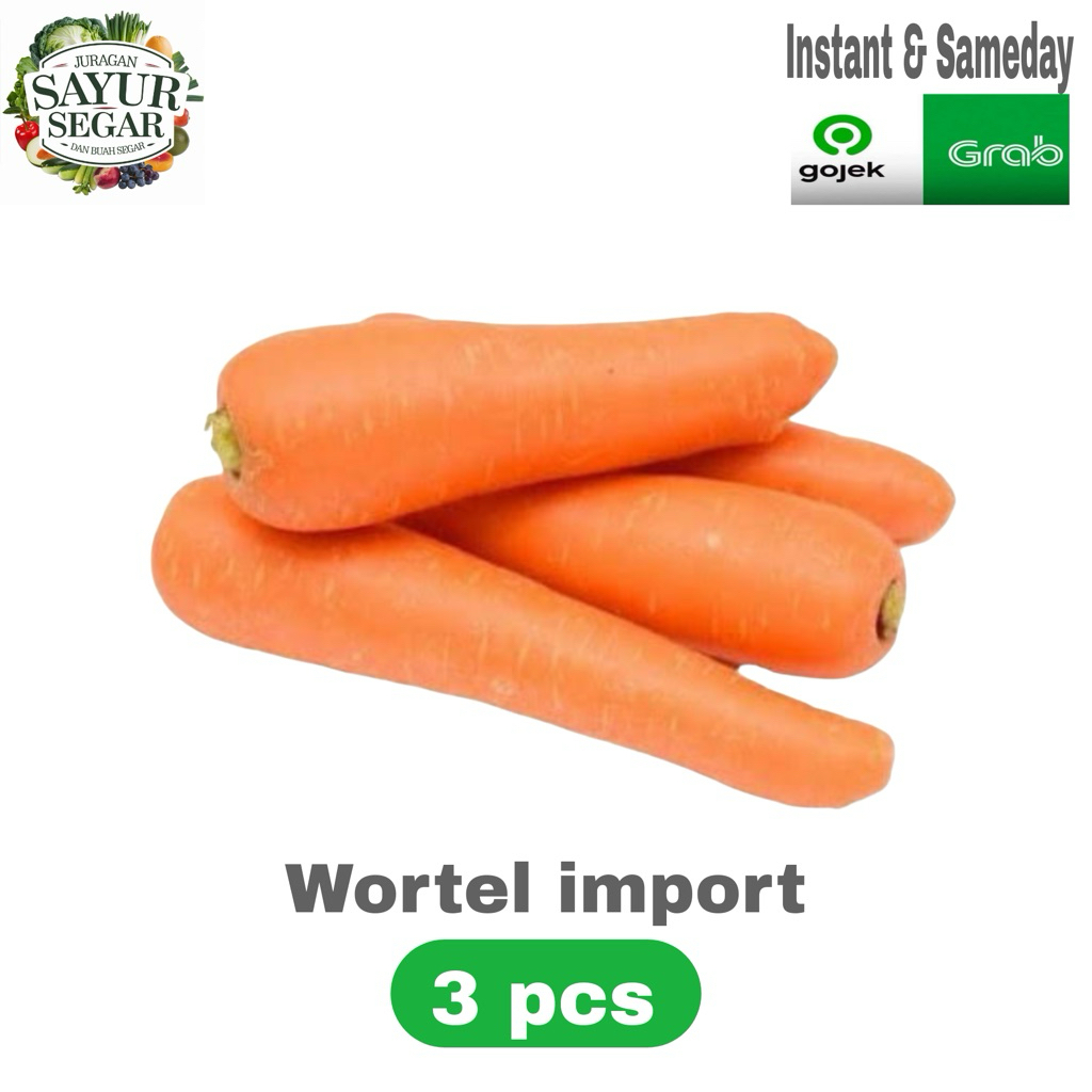 

Wortel import berastagi 3 pcs INSTANT