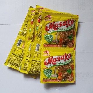 

Masako Bumbu Kaldu Penyedap 1 renceng 12 sachet Rasa Sapi