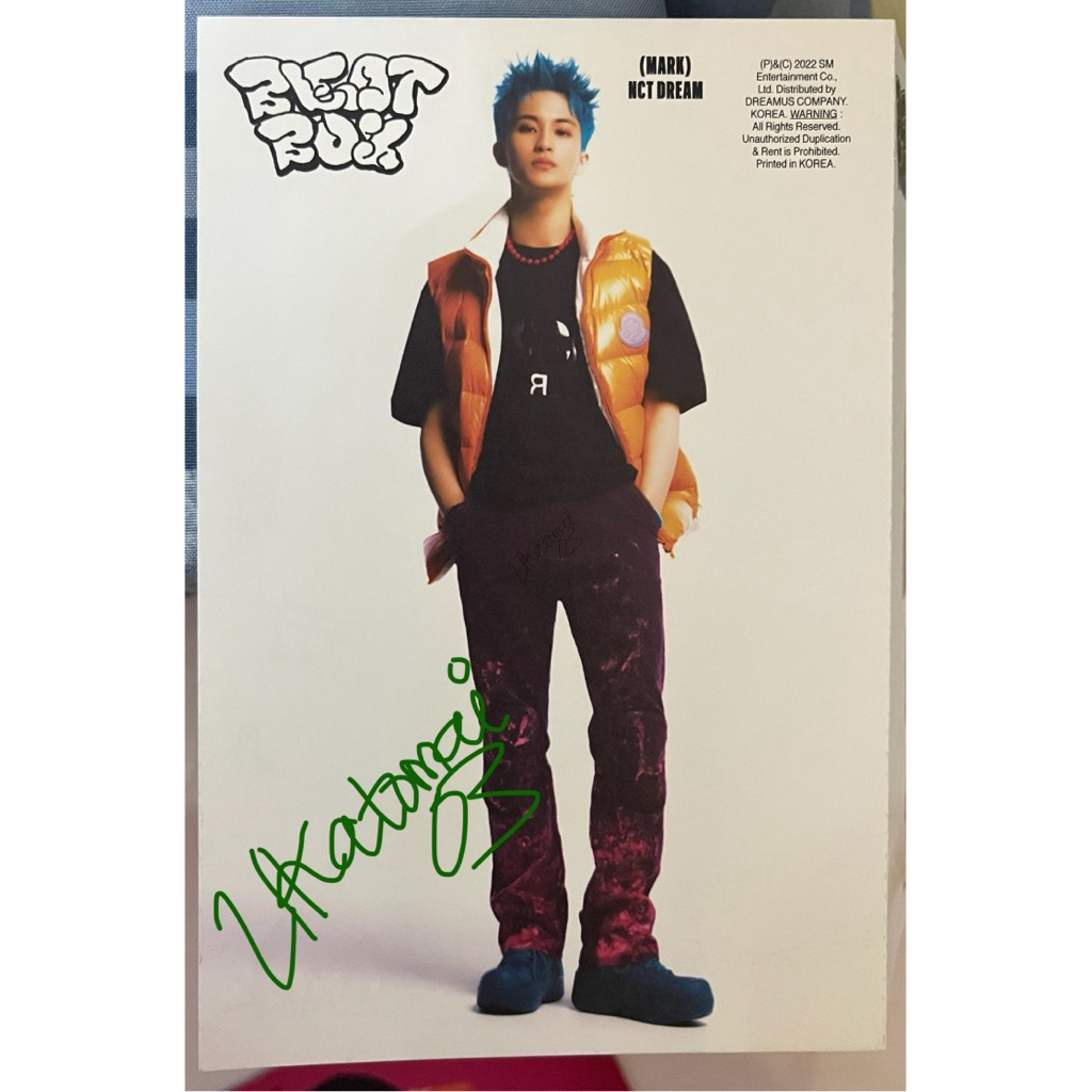 [Postcard Official] NCT Dream Mark (Beatbox Album ver.)