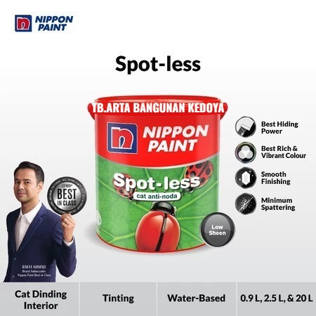 Cat Tembok Nippon Spotless Custom Warna  (1 Kg)