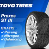 BAN MOBIL TUBLES UKURAN 295 50 R15 BAN IMPORT MERK TOYO PROXES S/T lll TOYO 295 50 R15