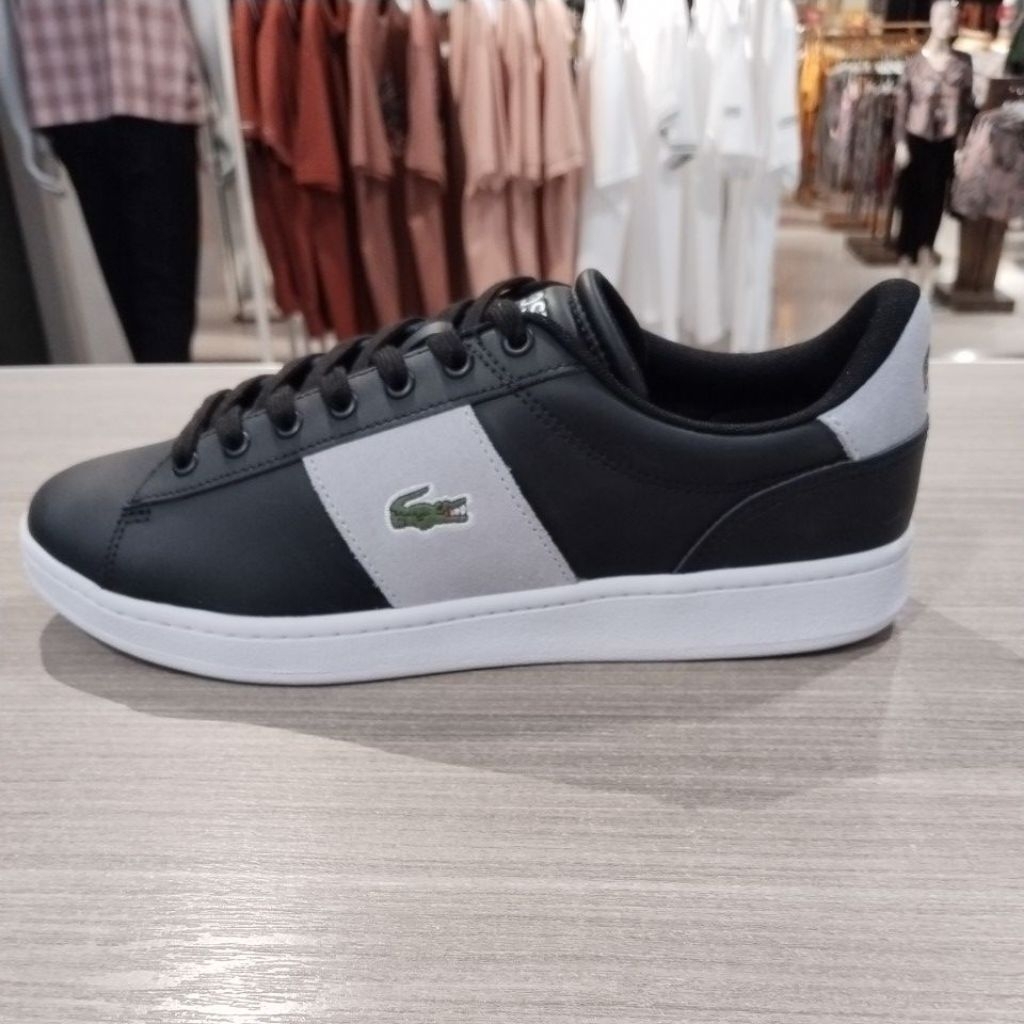Sepatu Lacoste Original - Carnaby set CGR  1251 Black