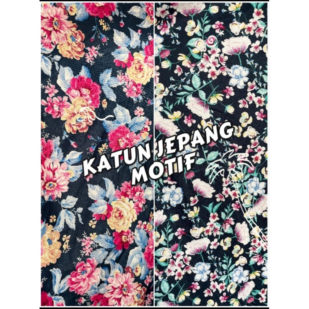 KAIN KATUN JEPANG MOTIF - KAIN KATUN JEPANG PREMIUM