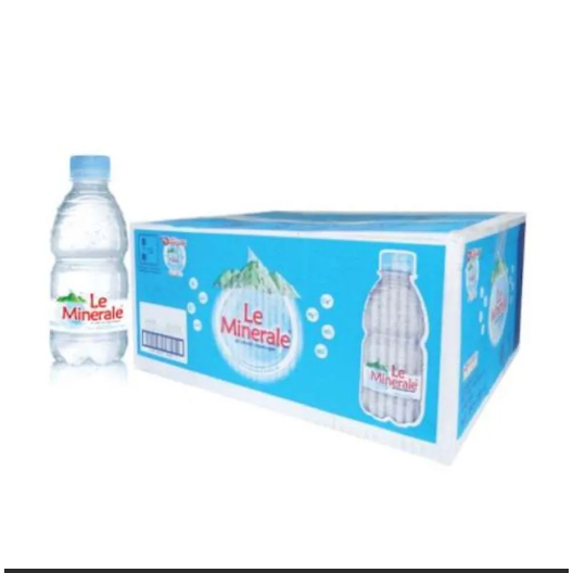 

(PER DUS) Le Minerale Lemineral 330 ML Mini Air Mineral Botol Kecil 1 Dus (1 Dus isi 24 Pcs)