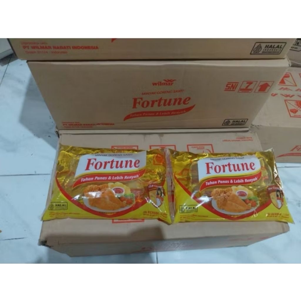 

Minyak Murah Fortun Bantal 1ltr ( Dus isi 12 pcs )
