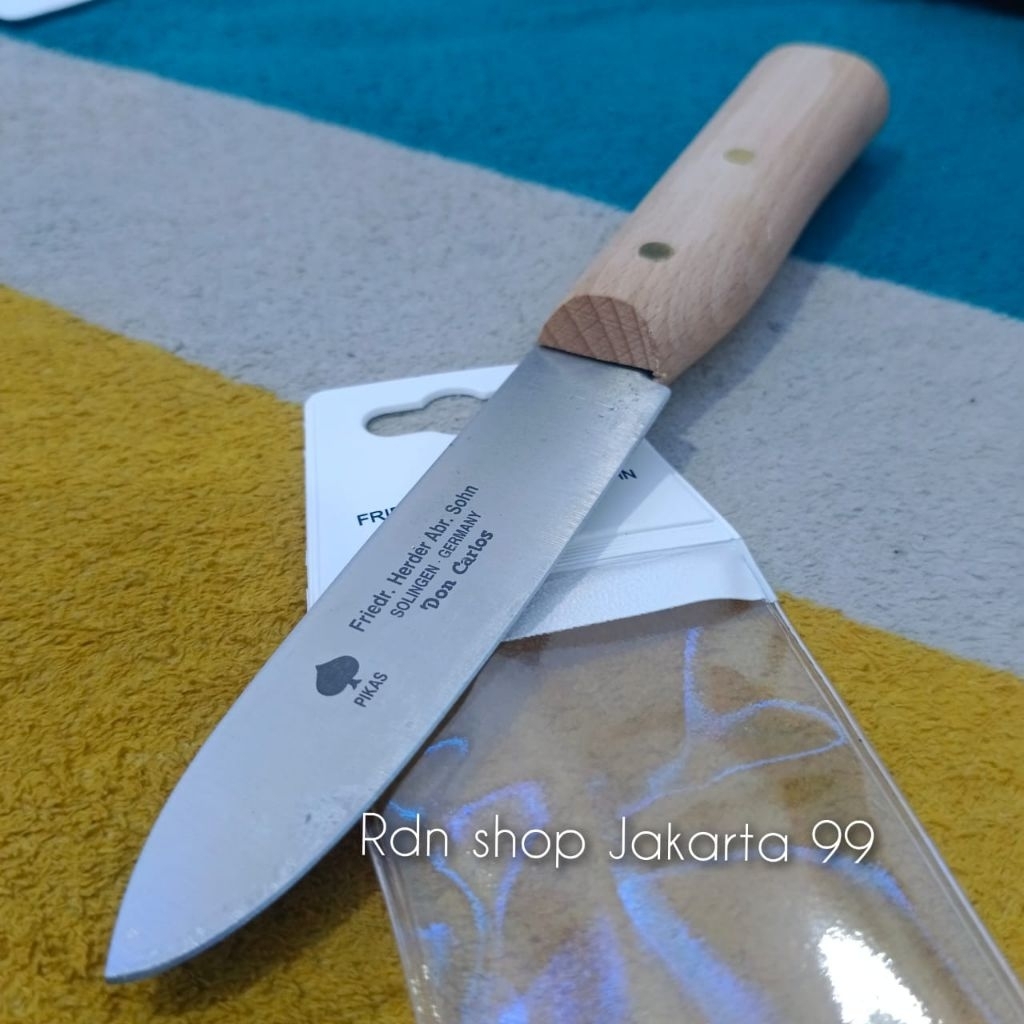 Pisau fillet daging ikan 4 inch Filleting knife 4069 Original PIKAS  DON CARLOS Solingen Germany