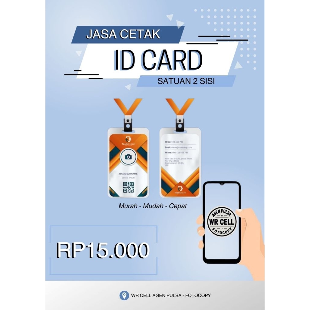 

Id Card 2 Sisi - Kartu 2 Sisi