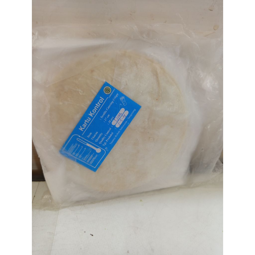 

TORTILA kulit kebab 17cm 20s