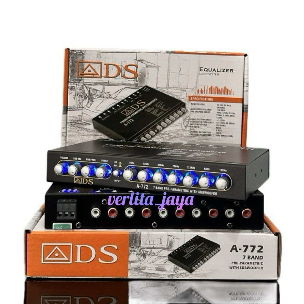 Preamp mobil ADS A-772 berkualitas
