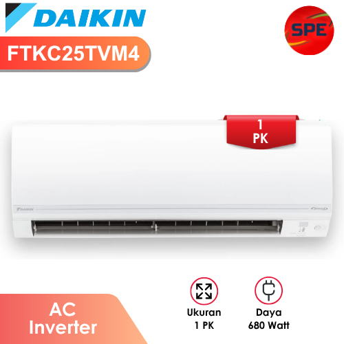 AC 1 PK DAIKIN STAR INVERTER THAILAND FTKC25TVM4 GARANSI RESMI (MEDAN)