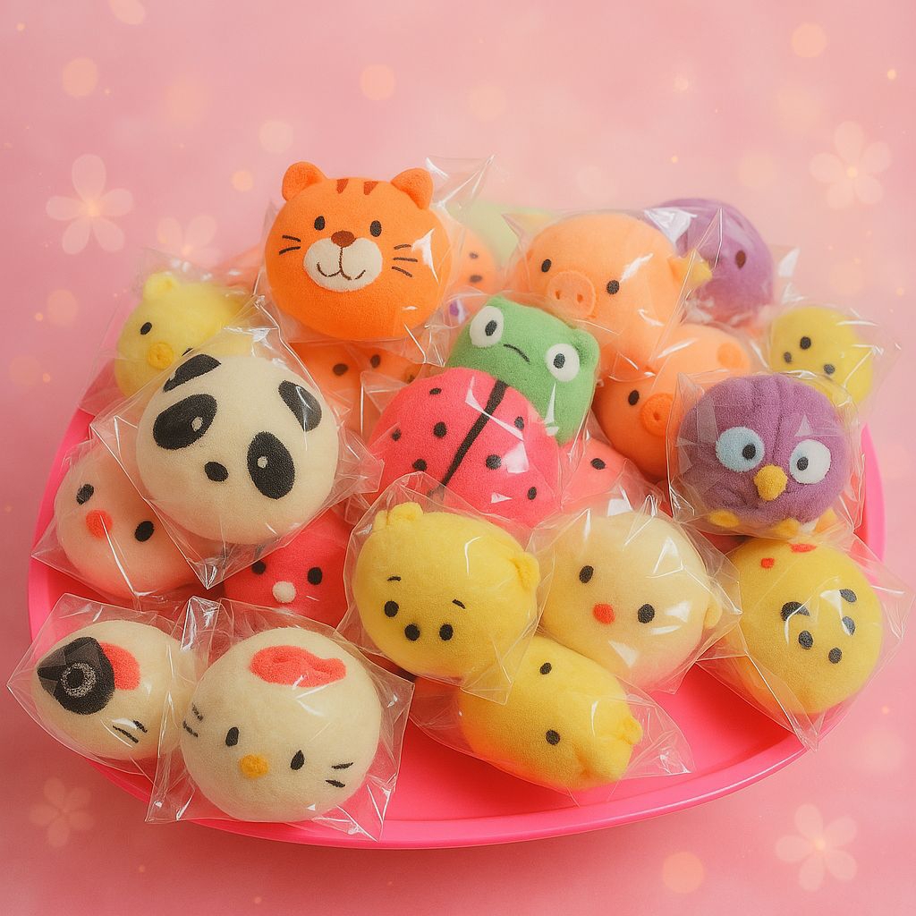 

Bakpao karakter Premium isi 6 || Pao lucu, Dimsum , frozenfood, BAKPAO JOMBANG