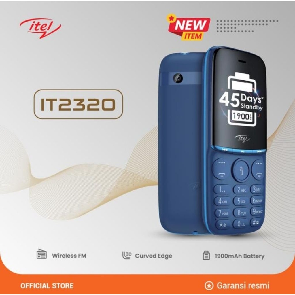 ITEL IT2320 ORIGINAL 100% BERGARANSI RESMI