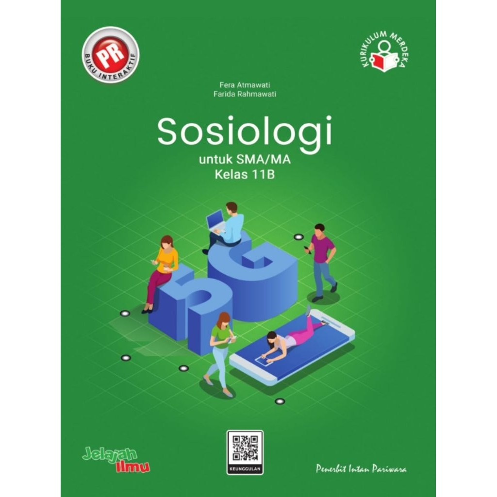 Buku PR/LKS interaktif sosiologi kelas XI,11 semester 2 intan pariwara
