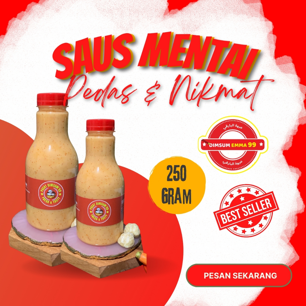 

Saos Mentai Enak Murah & Halal Gurih Bikin Ketagihan