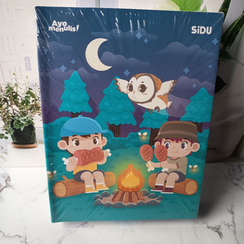 

(1 Pack Isi 10 pcs) Buku Sidu Isi 32 Lembar ORI Kertas HVS Putih / Buku Tulis Sinar Dunia 32 Hal.