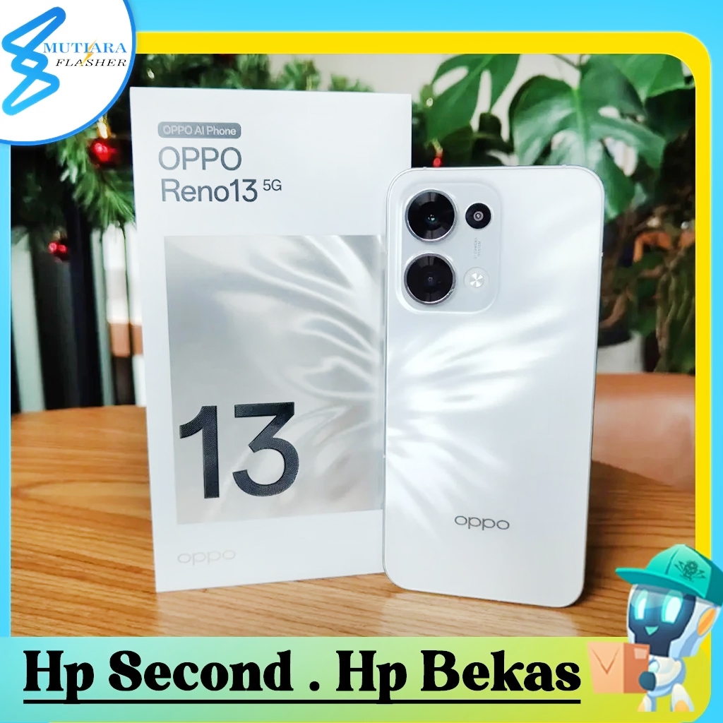 Oppo Reno 13F 5G Ram 8/256GB | Ram 12/256GB Second Original