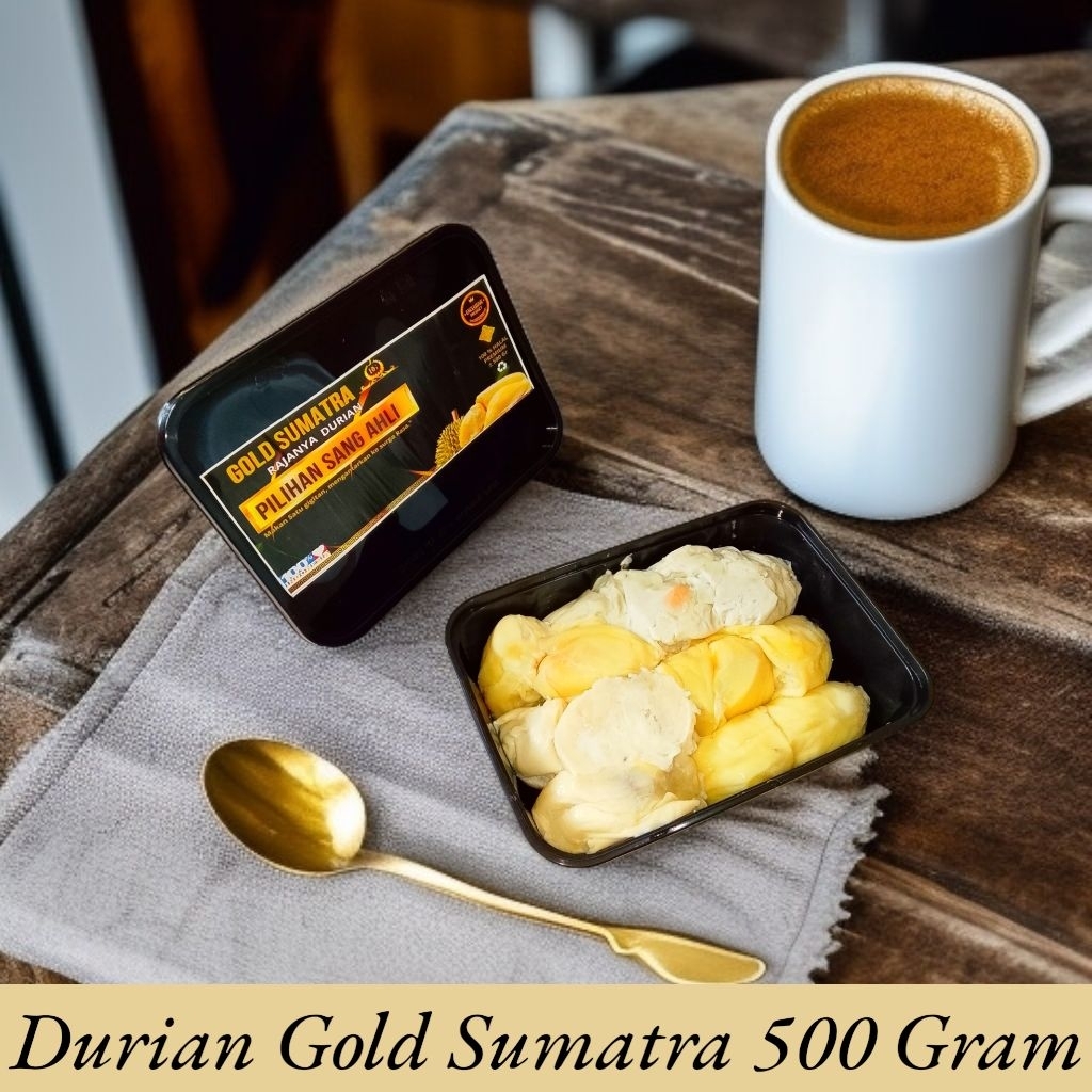 

Durian Lokal Gold Palembang Premium || Durian (Sumsel) frozen Netto 500 Gram