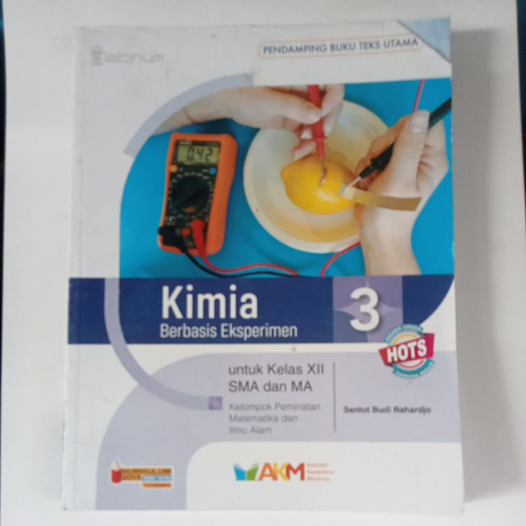 buku kimia berbasis eksperimen kelas 3 /12 SMA platinum KKM